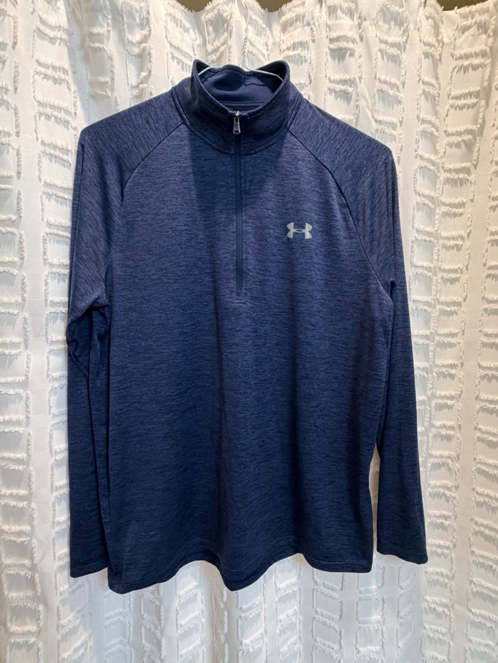 Under Armour Navy Blue HeatGear Pullover